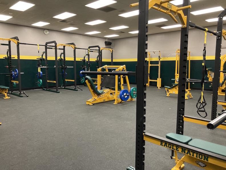 new weight room 
