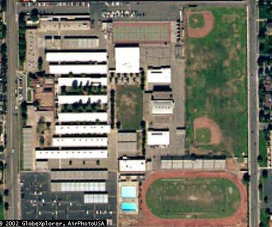 aerial view of EHS 