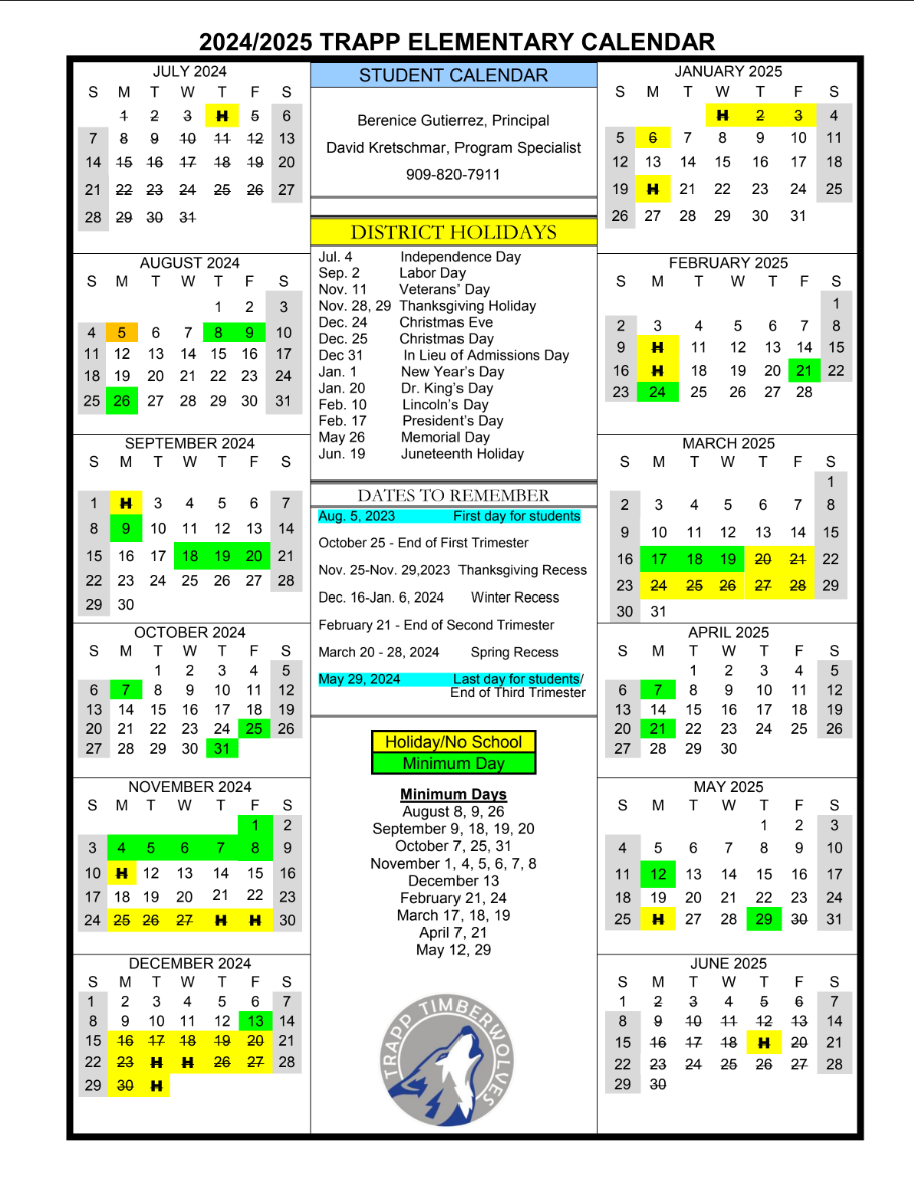  calendar