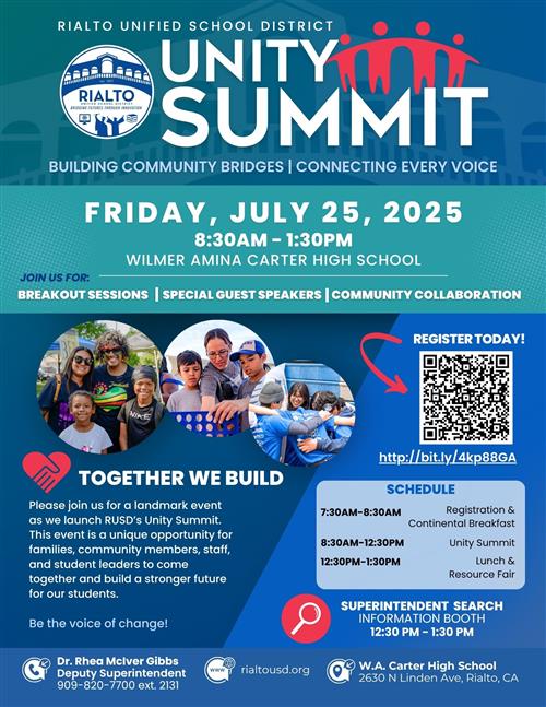  RUSD Summit