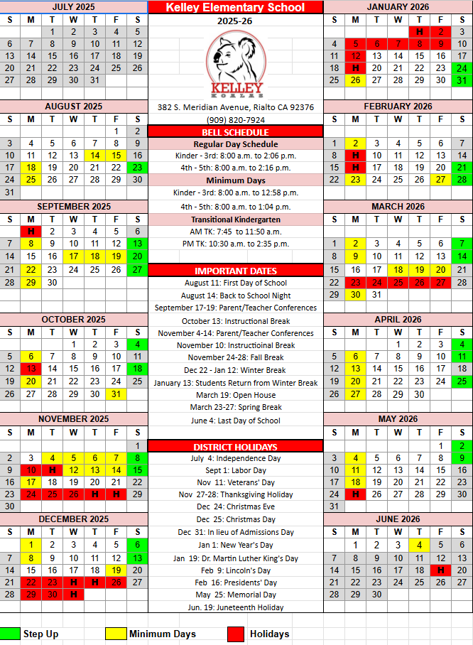 Image of Year Calendar