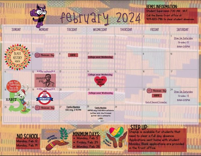  Feb Family Calendar