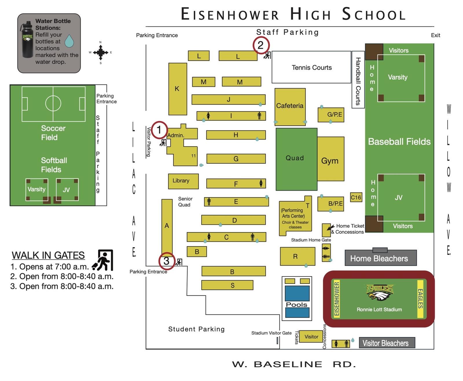 Eisenhower College Campus Map